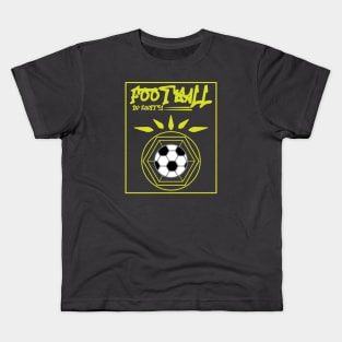 Football - Soccer In Unity Yellow Kids T-Shirt